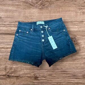 Daze Women's Black Denim Shorts